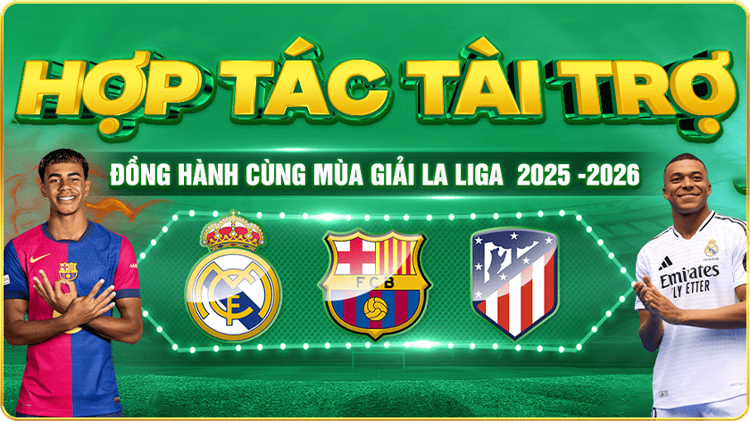 hợp t&aacute;c t&agrave;i trợ laliga